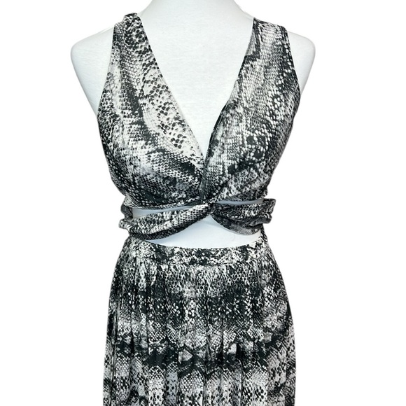 ASOS Snake Print Maxi Dress - Picture 3 of 8